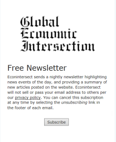 EconIntersect Free Newsletter